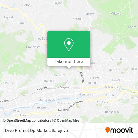 Drvo Promet Dp Market map