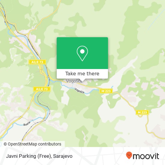 Javni Parking (Free) map