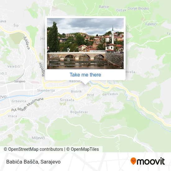 Karta Babića Bašča