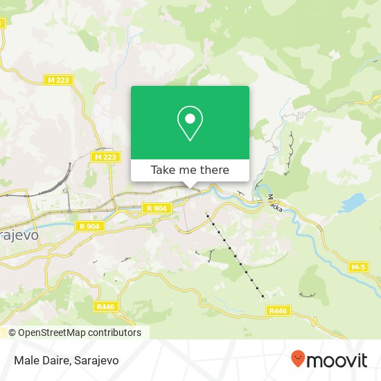 Male Daire map