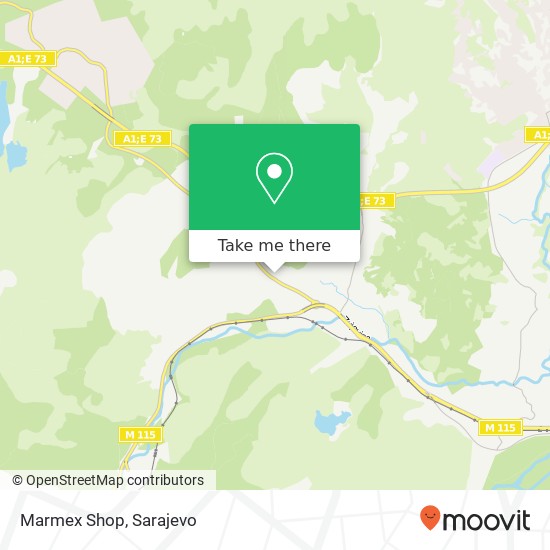Marmex Shop map