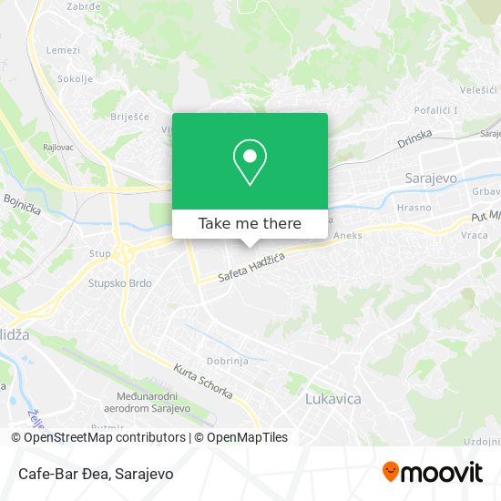 Cafe-Bar Đea map