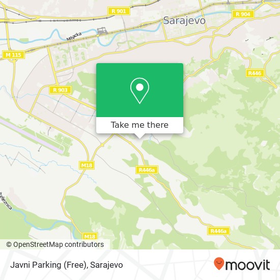 Javni Parking (Free) map