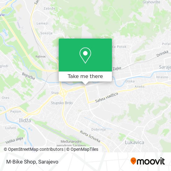 Karta M-Bike Shop