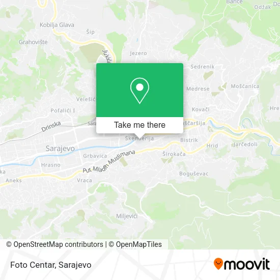 Foto Centar map