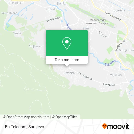 Bh Telecom map