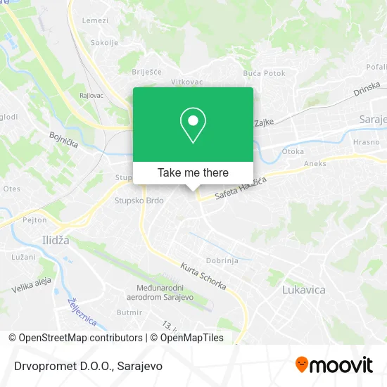 Drvopromet D.O.O. map