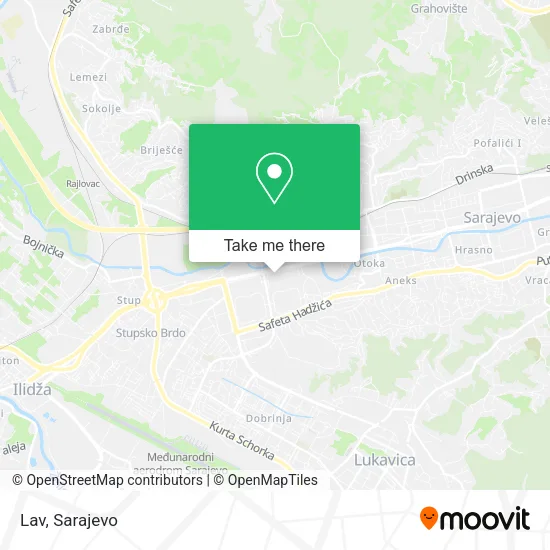 Lav map