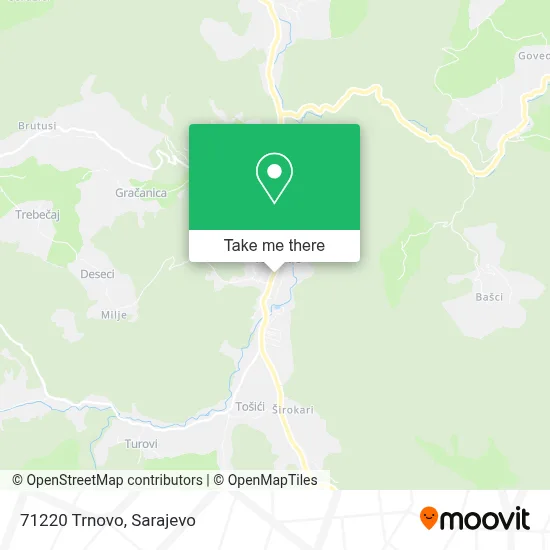 71220 Trnovo map