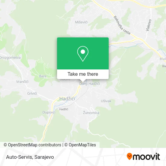 Auto-Servis map