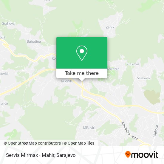 Servis Mirmax - Mahir map