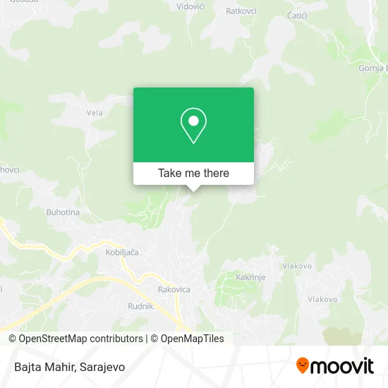 Bajta Mahir map