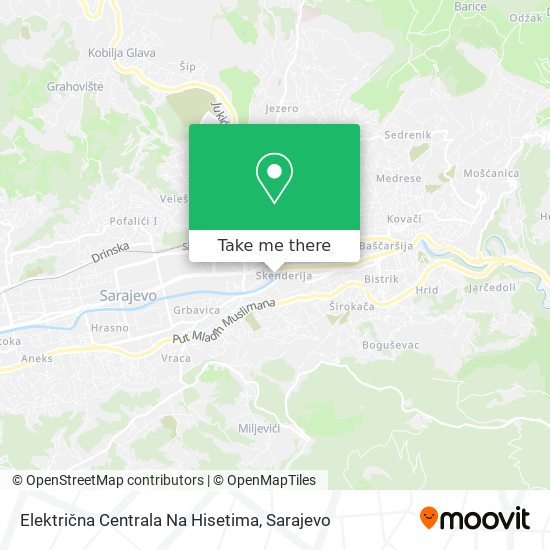 Električna Centrala Na Hisetima map