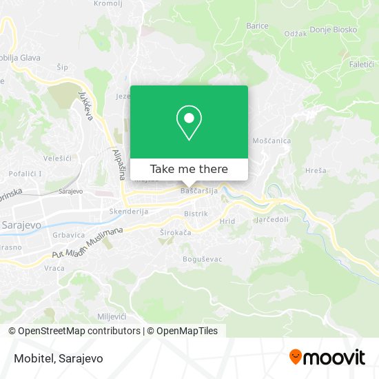 Mobitel map