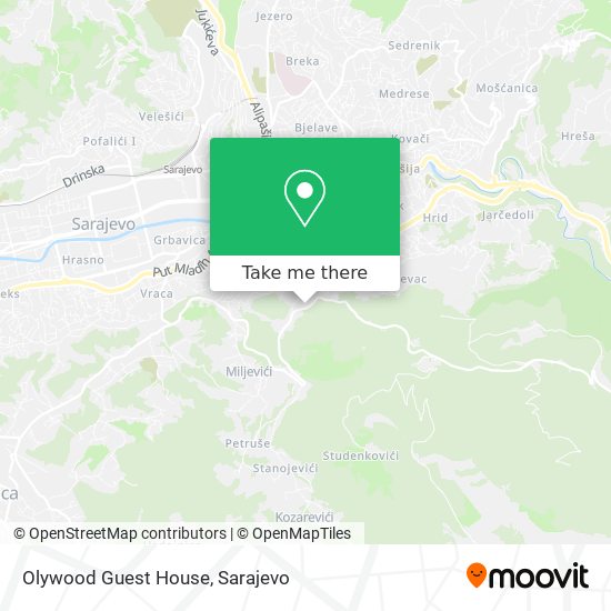 Olywood Guest House map