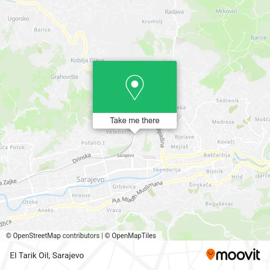 El Tarik Oil map