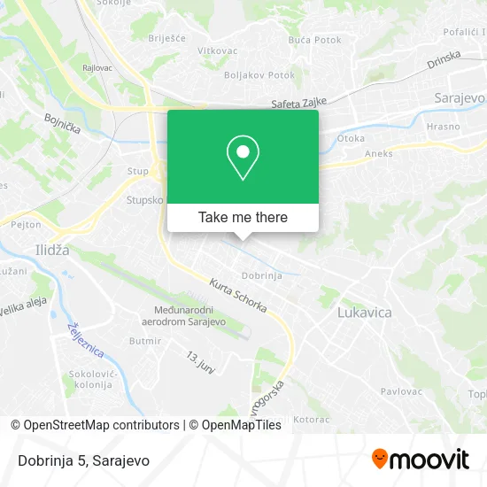 Dobrinja 5 map
