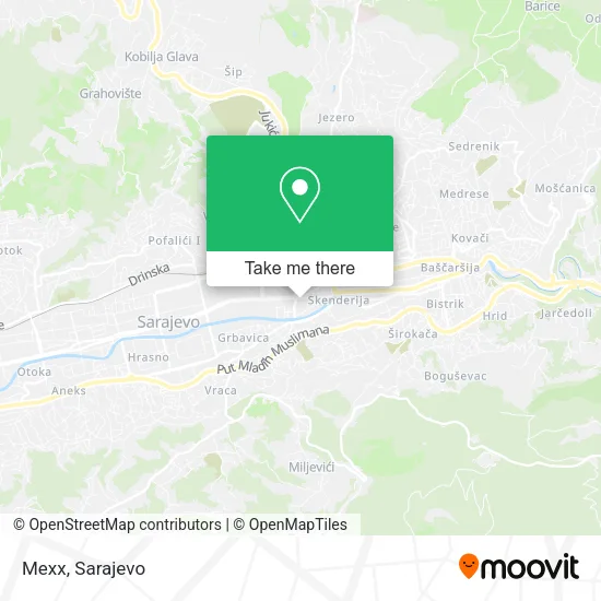 Mexx mapa