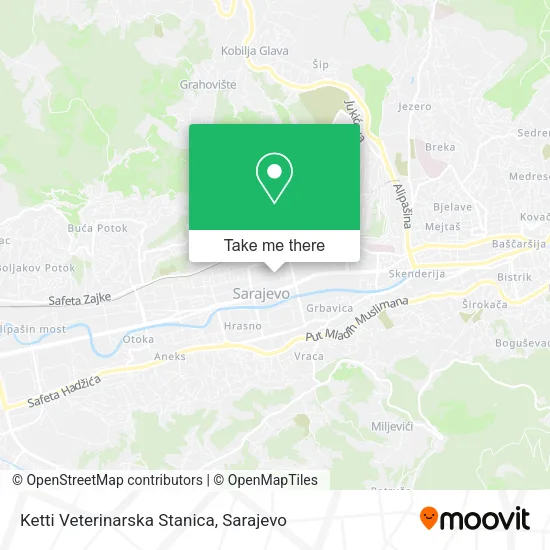 Ketti Veterinarska Stanica map