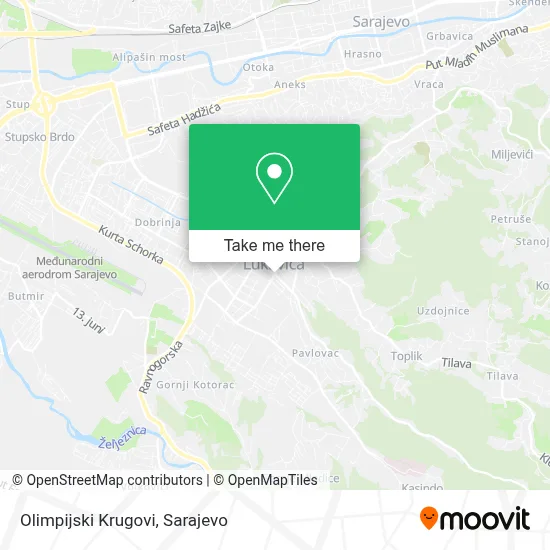 Olimpijski Krugovi map