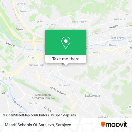 Karta Maarif Schools Of Sarajevo