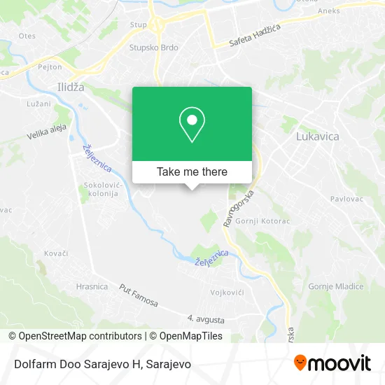 Karta Dolfarm Doo Sarajevo H