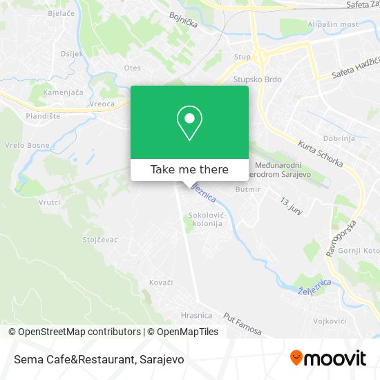 Sema Cafe&Restaurant mapa
