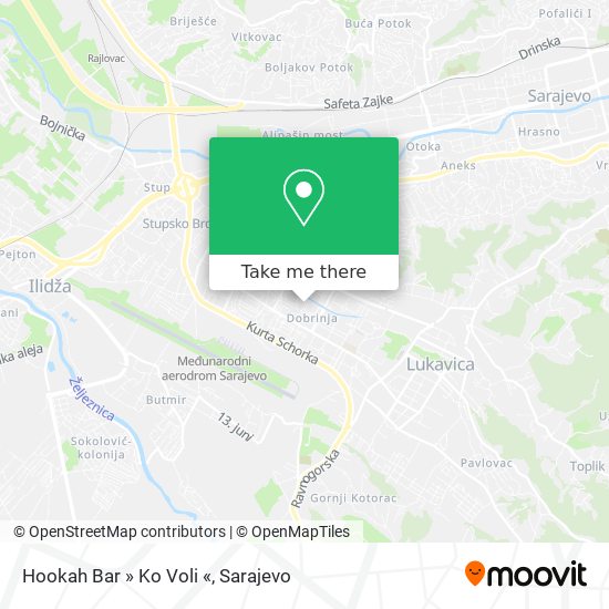 Hookah Bar » Ko Voli « map