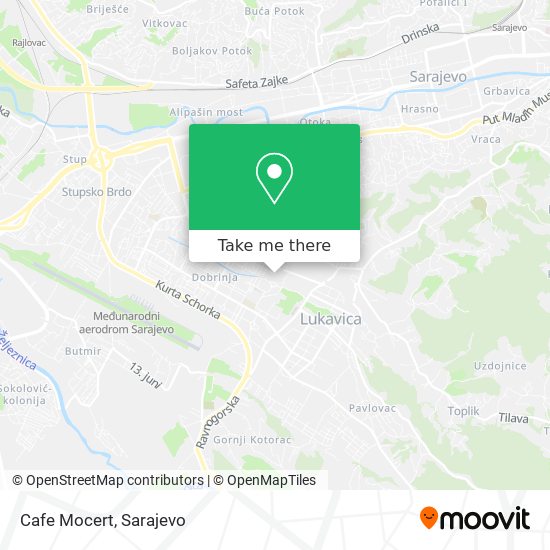 Cafe Mocert mapa