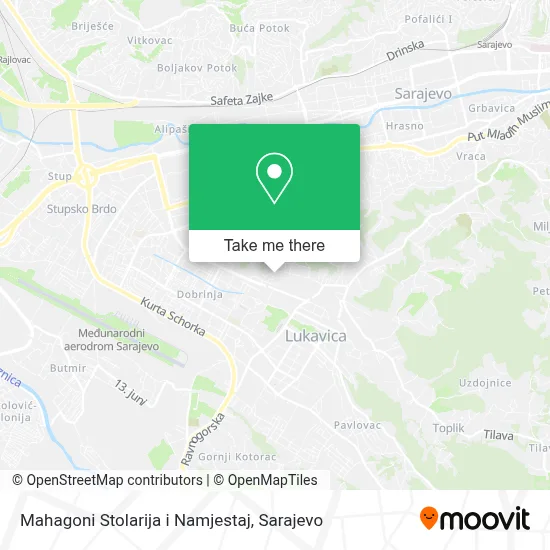 Mahagoni Stolarija i Namjestaj map