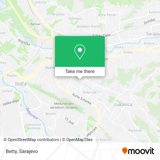 Betty map