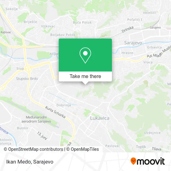 Ikan Medo map