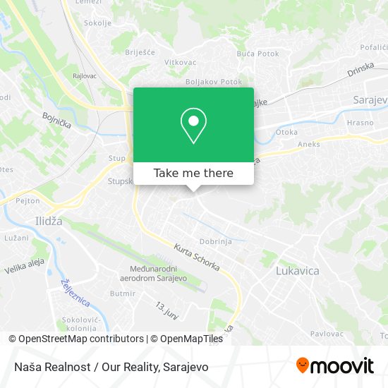 Naša Realnost / Our Reality map