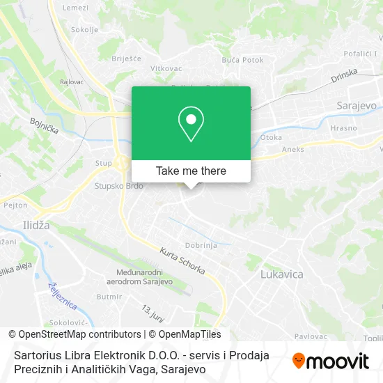 Sartorius Libra Elektronik D.O.O. - servis i Prodaja Preciznih i Analitičkih Vaga map