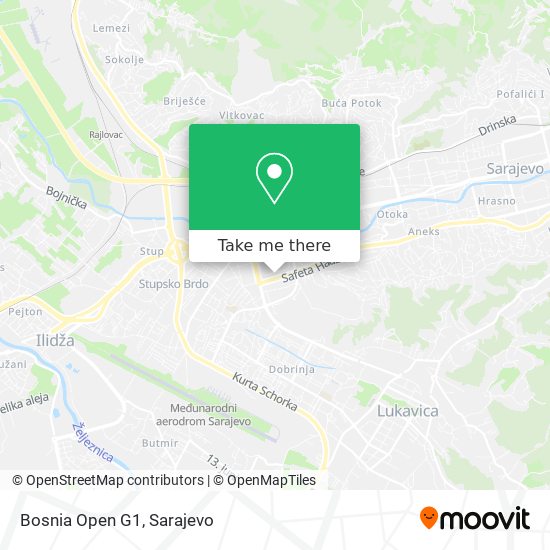 Bosnia Open G1 map