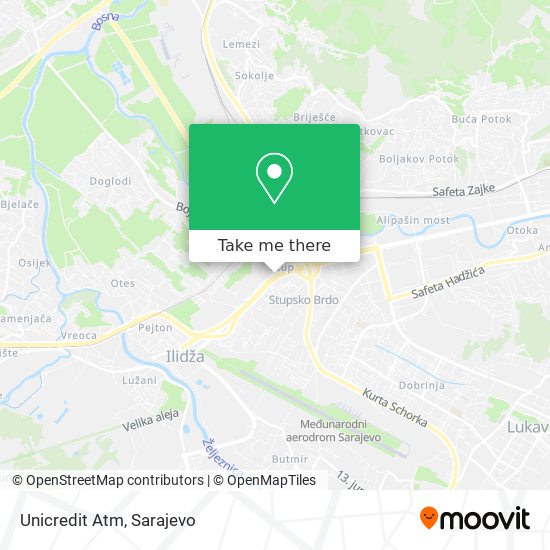 Unicredit Atm map