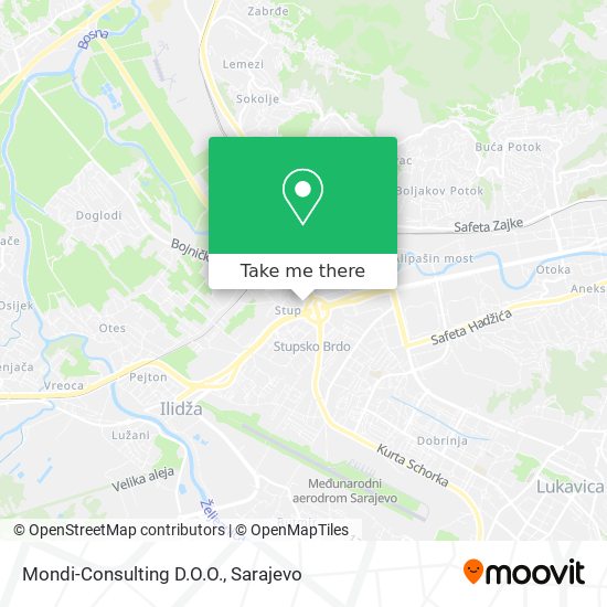 Mondi-Consulting D.O.O. map