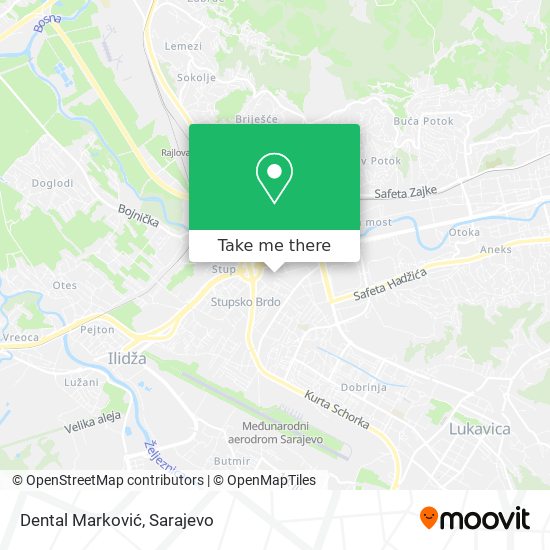 Dental Marković map