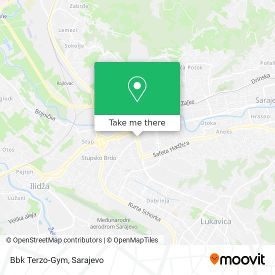 Bbk Terzo-Gym mapa