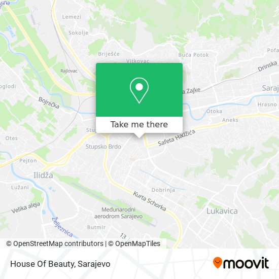 House Of Beauty map
