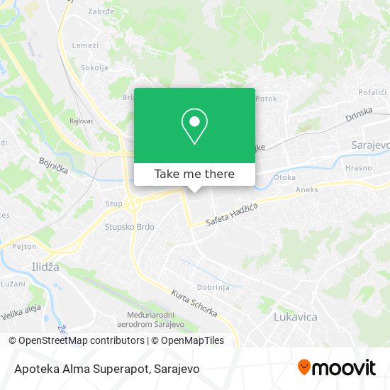 Apoteka Alma Superapot map