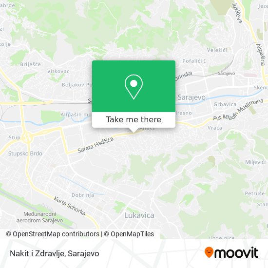 Nakit i Zdravlje mapa