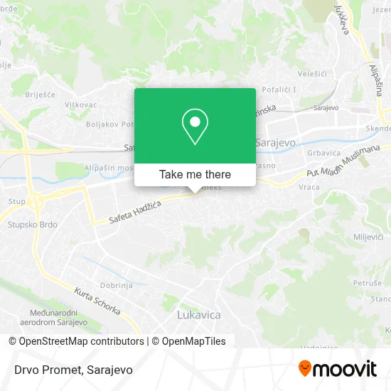 Drvo Promet mapa