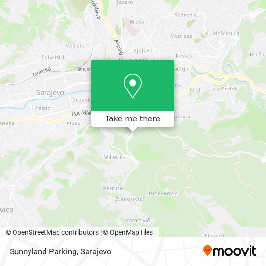 Sunnyland Parking map