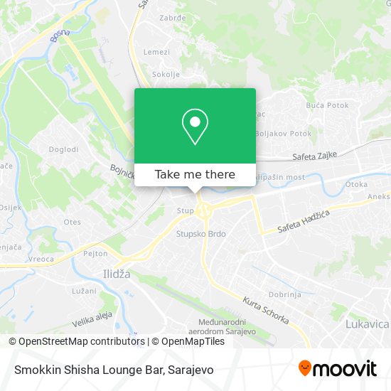 Smokkin Shisha Lounge Bar mapa