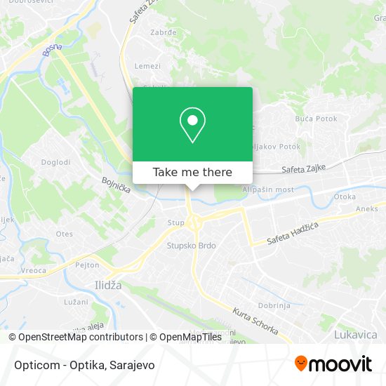 Opticom - Optika map