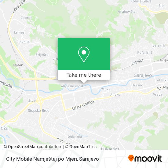 Karta City Mobile Namještaj po Mjeri