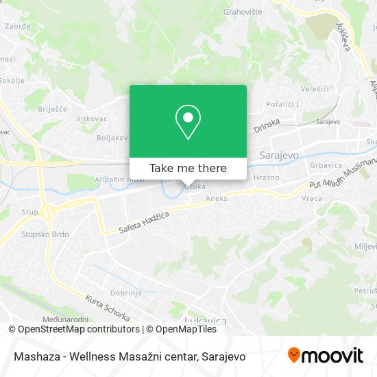 Mashaza - Wellness Masažni centar map