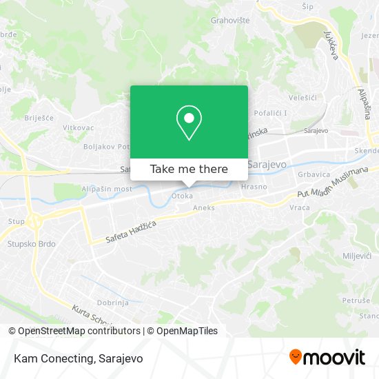 Kam Conecting map