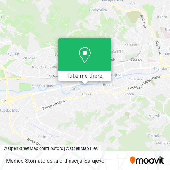 Medico Stomatoloska ordinacija map